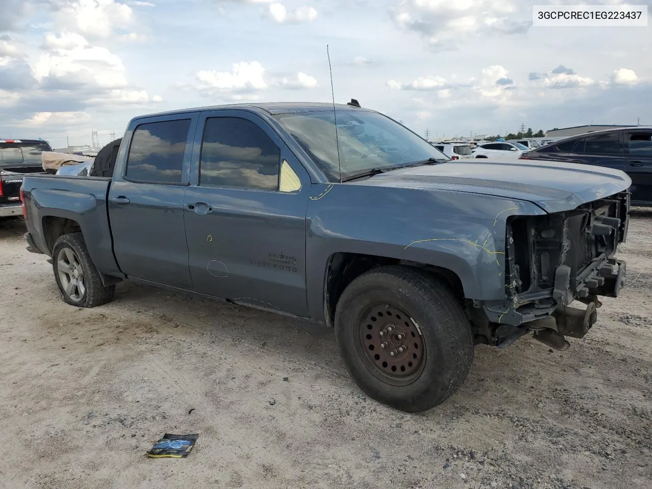 2014 Chevrolet Silverado C1500 Lt VIN: 3GCPCREC1EG223437 Lot: 72920704