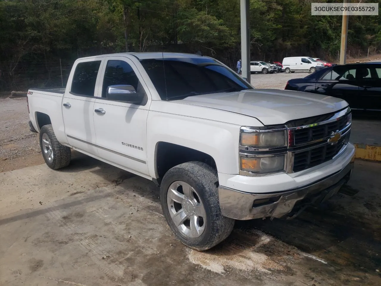 2014 Chevrolet Silverado K1500 Ltz VIN: 3GCUKSEC9EG355729 Lot: 72949984