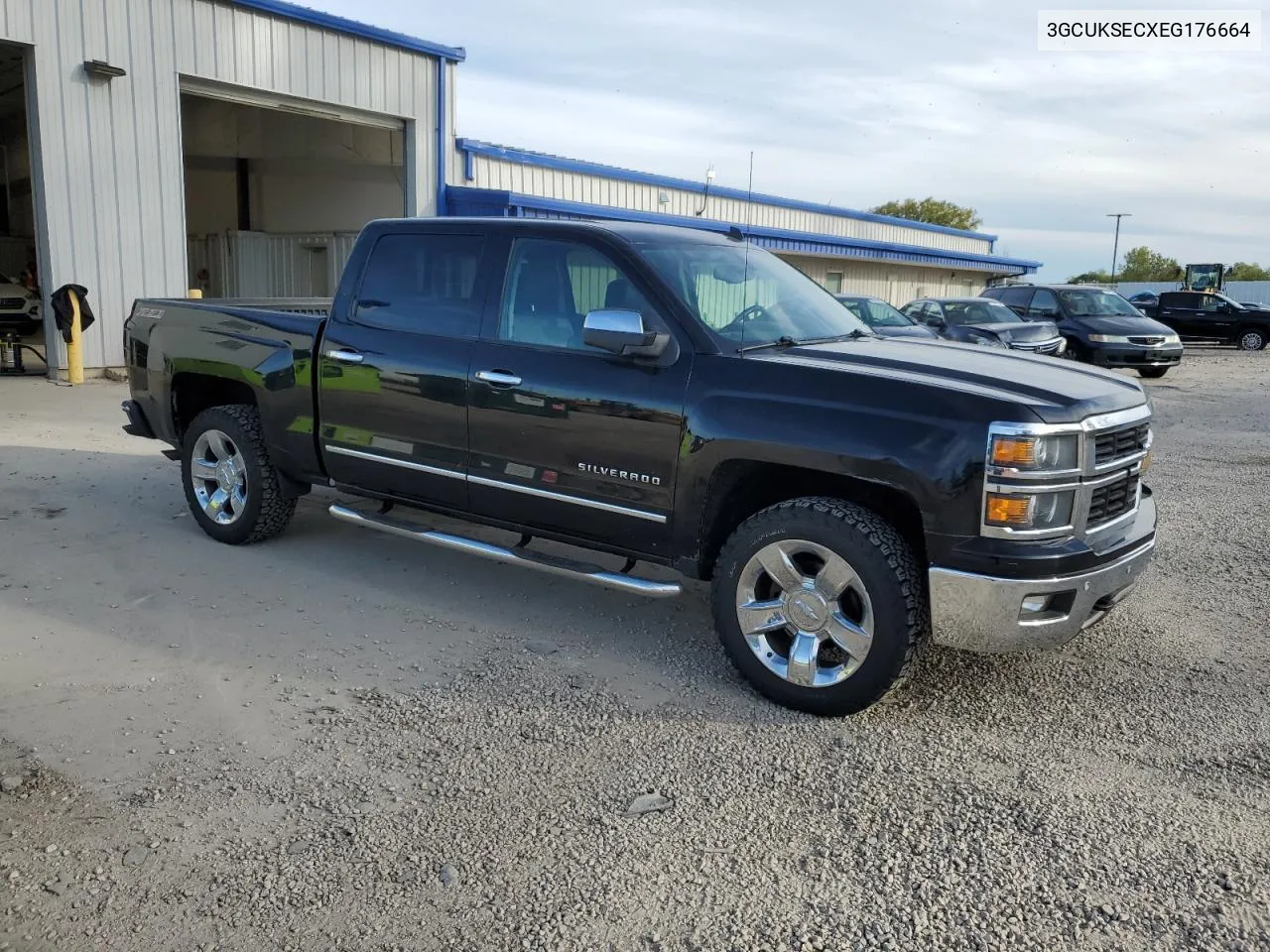 2014 Chevrolet Silverado K1500 Ltz VIN: 3GCUKSECXEG176664 Lot: 72962514