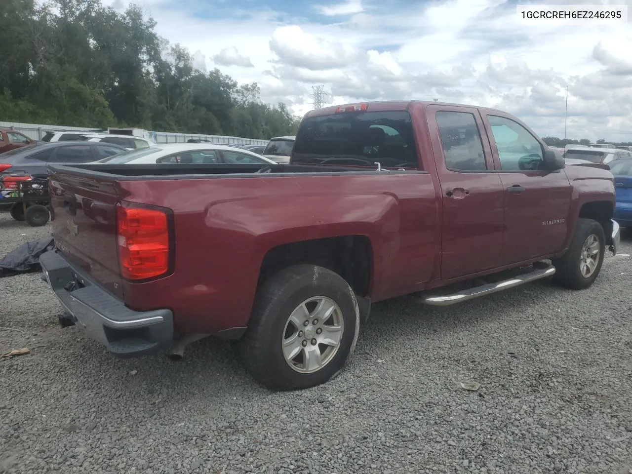 2014 Chevrolet Silverado C1500 Lt VIN: 1GCRCREH6EZ246295 Lot: 72968994