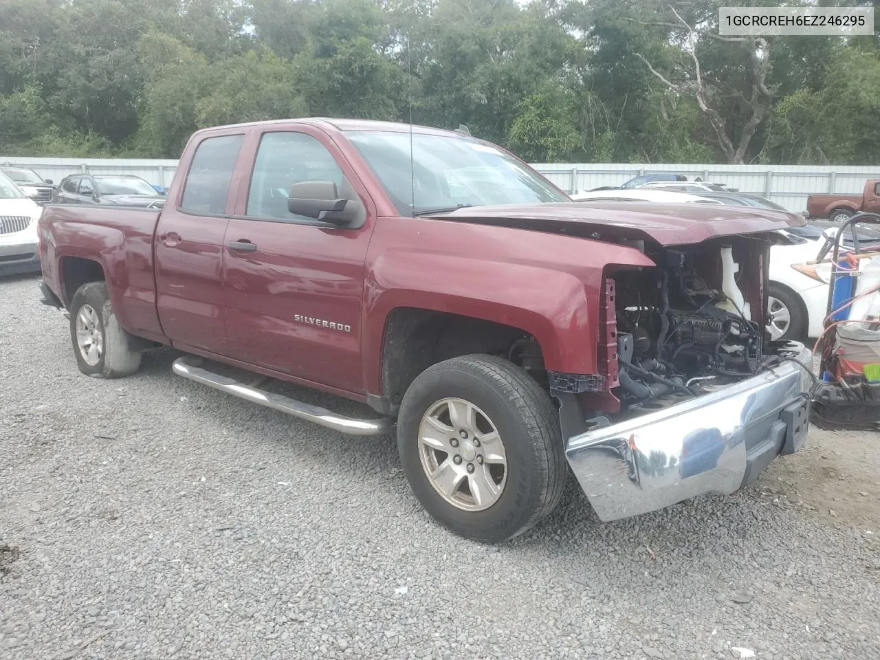 2014 Chevrolet Silverado C1500 Lt VIN: 1GCRCREH6EZ246295 Lot: 72968994