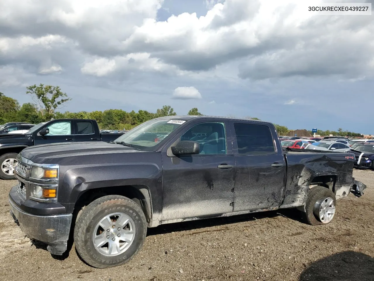 2014 Chevrolet Silverado K1500 Lt VIN: 3GCUKRECXEG439227 Lot: 73000344