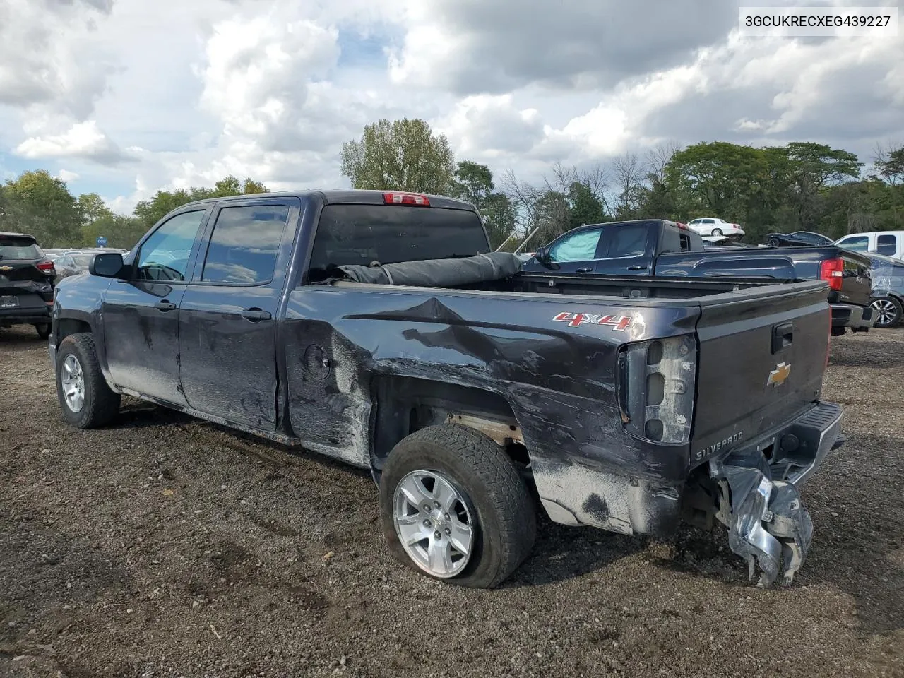 2014 Chevrolet Silverado K1500 Lt VIN: 3GCUKRECXEG439227 Lot: 73000344