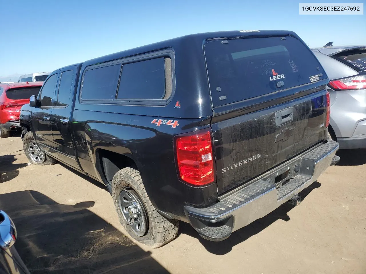 2014 Chevrolet Silverado K1500 Ltz VIN: 1GCVKSEC3EZ247692 Lot: 73044854