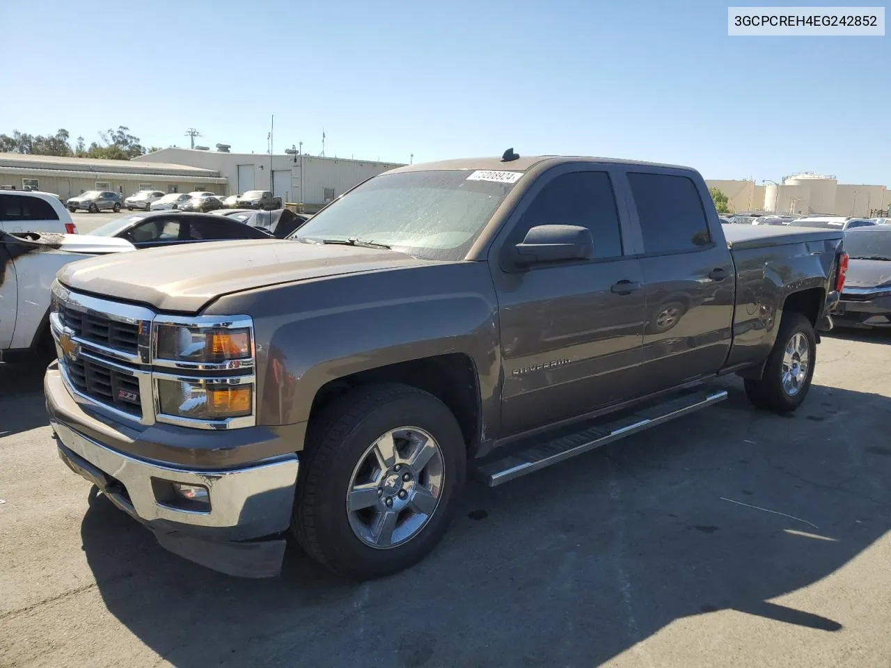 2014 Chevrolet Silverado C1500 Lt VIN: 3GCPCREH4EG242852 Lot: 73208924