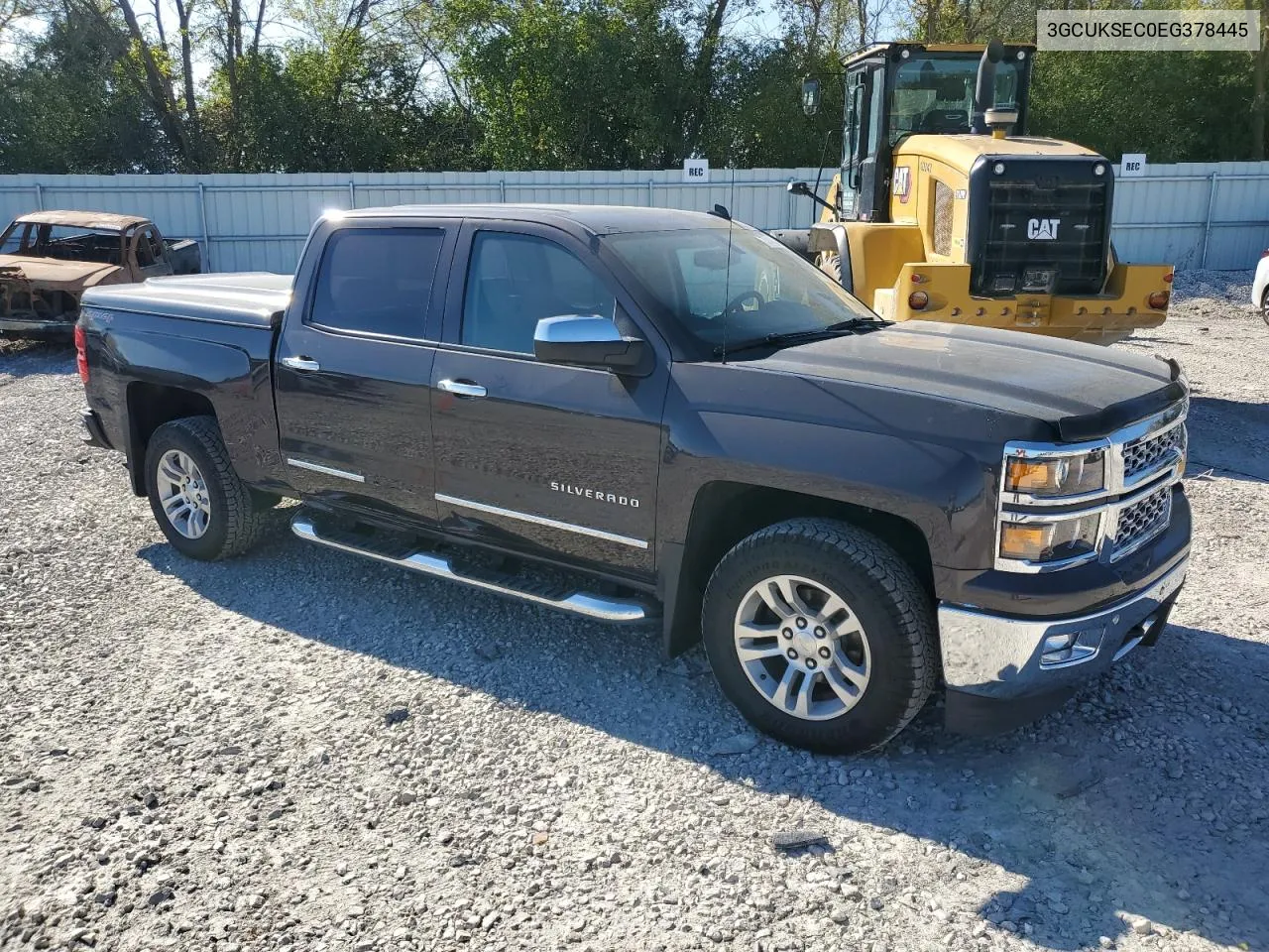 2014 Chevrolet Silverado K1500 Ltz VIN: 3GCUKSEC0EG378445 Lot: 73246834