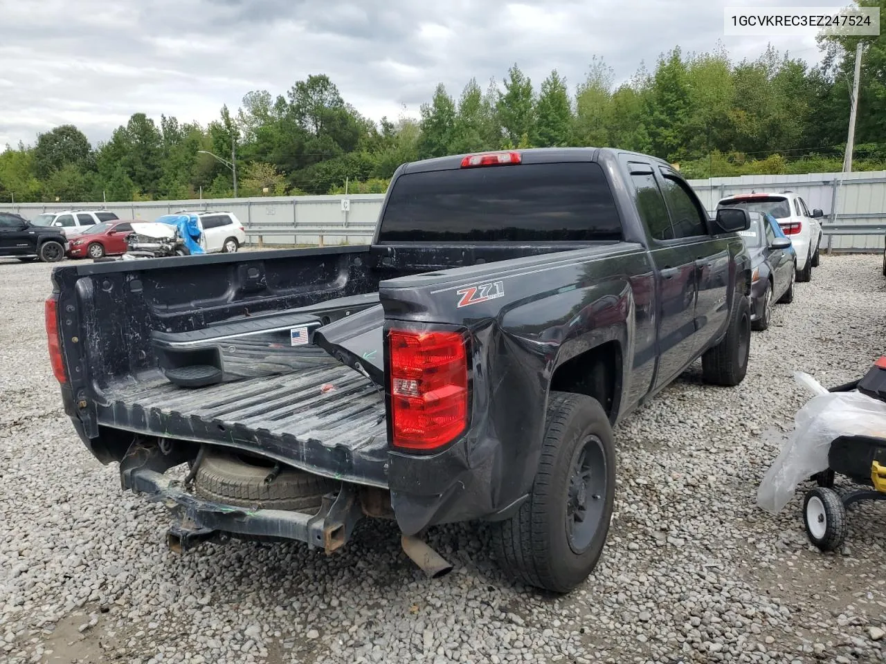 1GCVKREC3EZ247524 2014 Chevrolet Silverado K1500 Lt