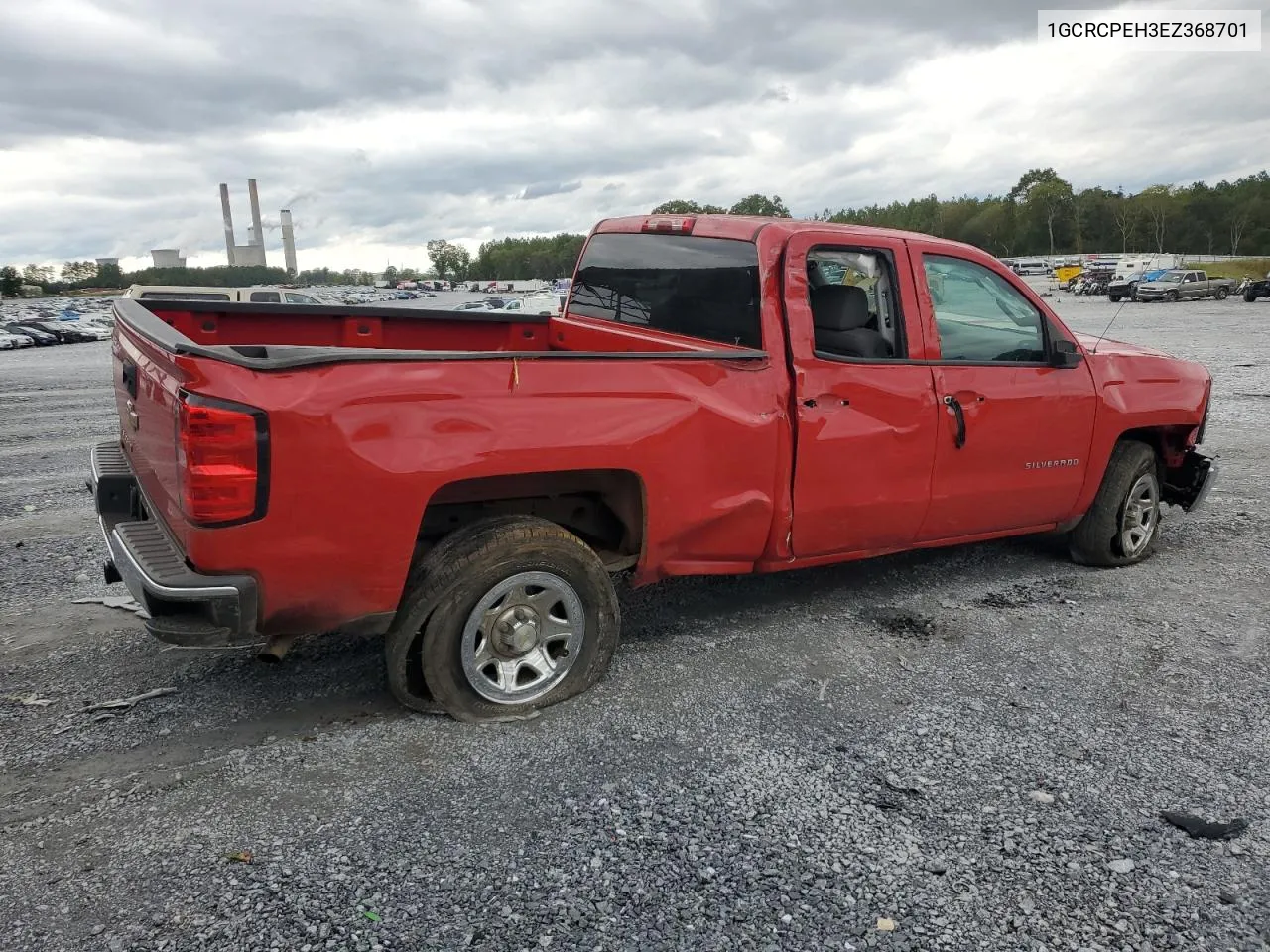 2014 Chevrolet Silverado C1500 VIN: 1GCRCPEH3EZ368701 Lot: 73321864