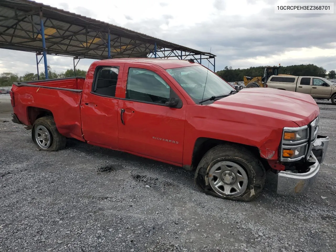 2014 Chevrolet Silverado C1500 VIN: 1GCRCPEH3EZ368701 Lot: 73321864