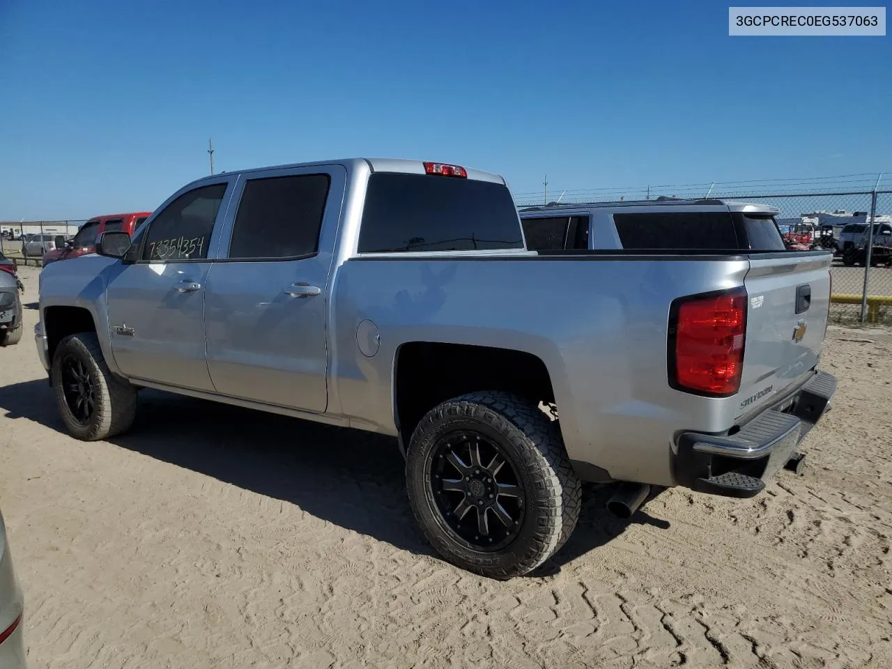 2014 Chevrolet Silverado C1500 Lt VIN: 3GCPCREC0EG537063 Lot: 73354354