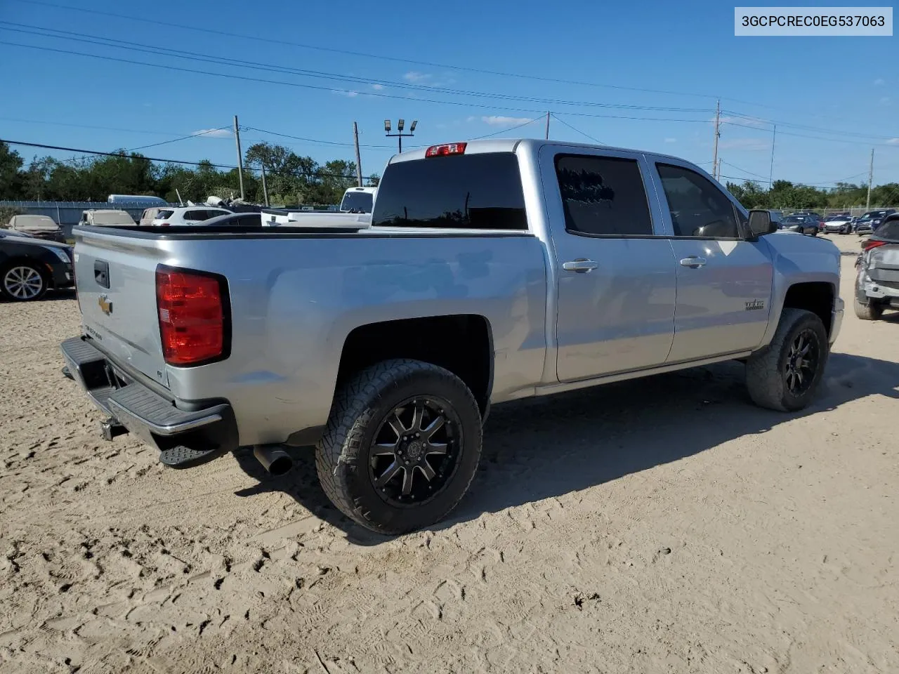 2014 Chevrolet Silverado C1500 Lt VIN: 3GCPCREC0EG537063 Lot: 73354354