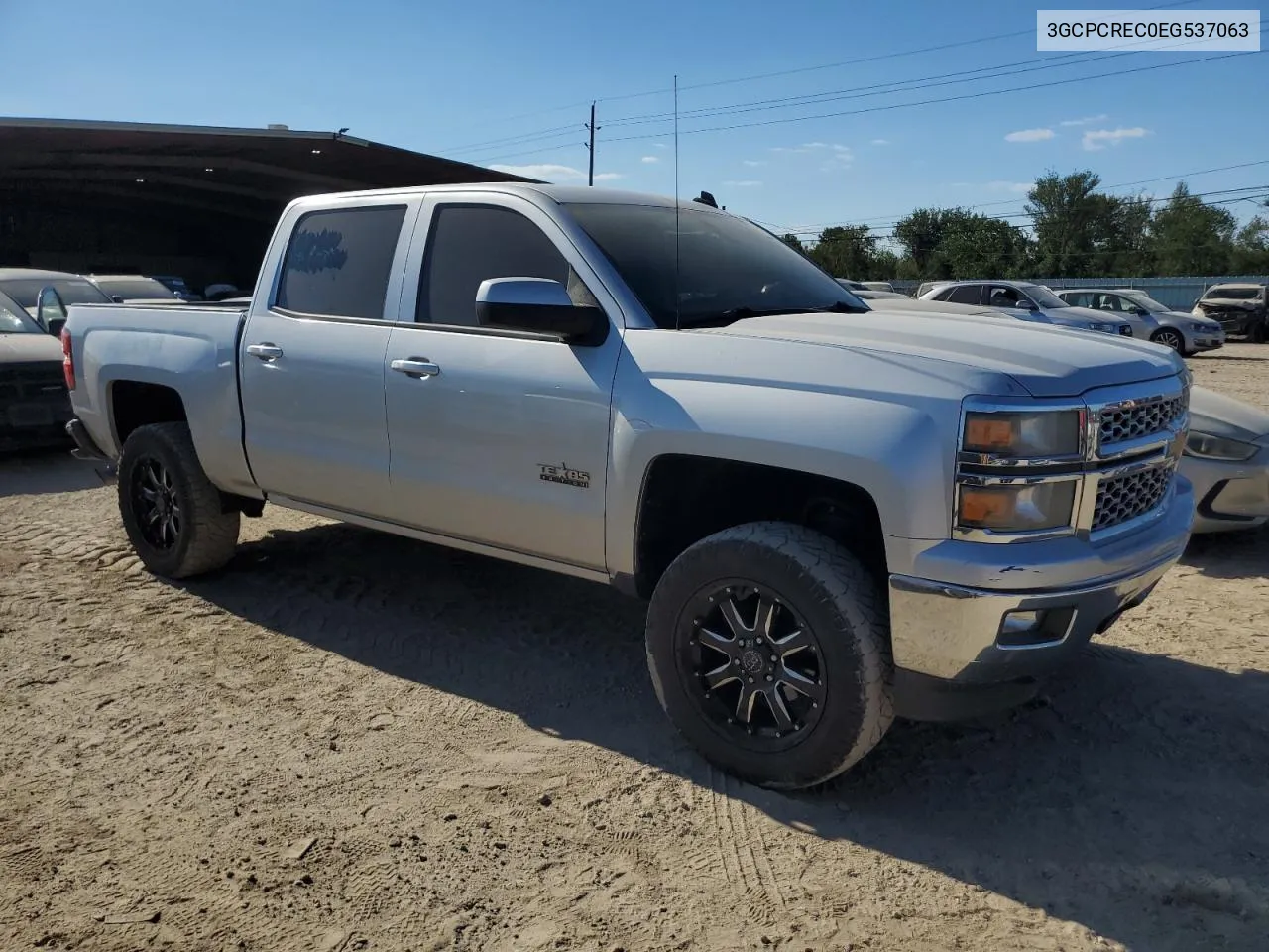 2014 Chevrolet Silverado C1500 Lt VIN: 3GCPCREC0EG537063 Lot: 73354354