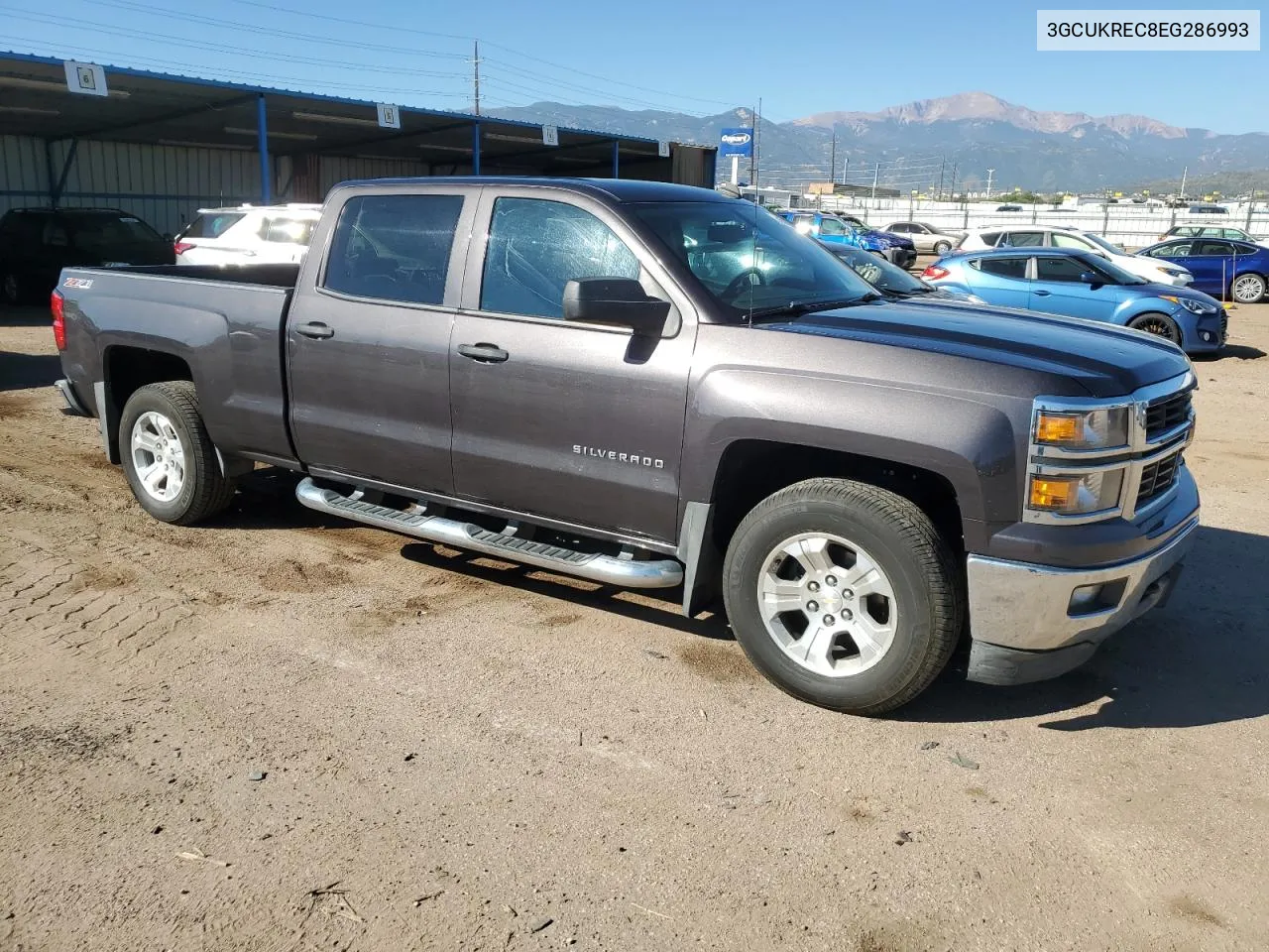 2014 Chevrolet Silverado K1500 Lt VIN: 3GCUKREC8EG286993 Lot: 73389884