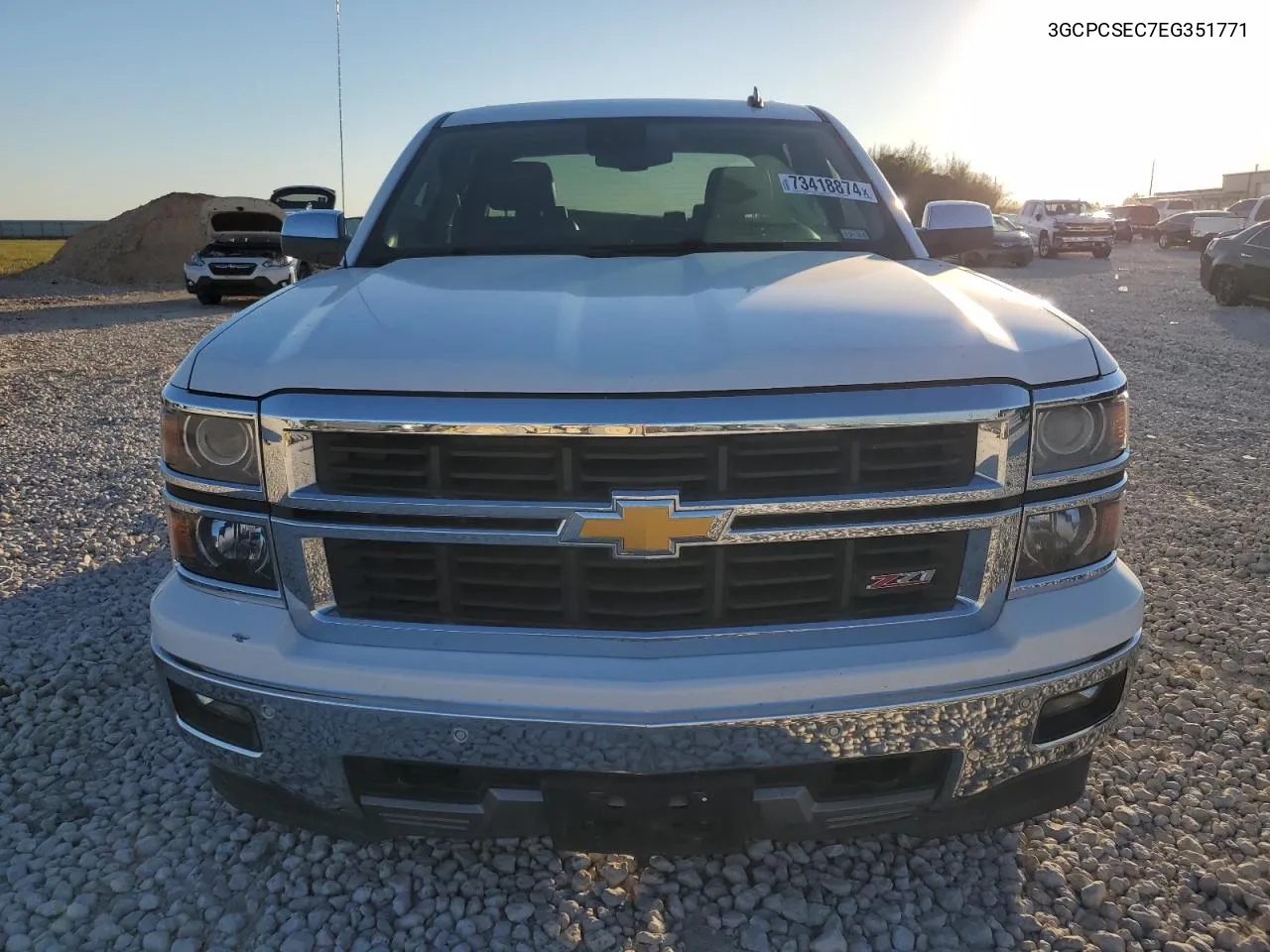 3GCPCSEC7EG351771 2014 Chevrolet Silverado C1500 Ltz