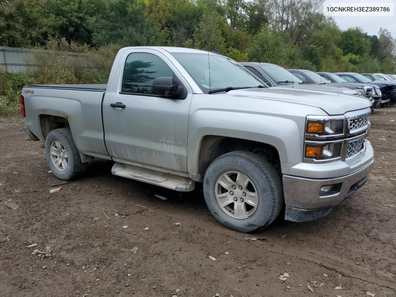 2014 Chevrolet Silverado K1500 Lt VIN: 1GCNKREH3EZ389786 Lot: 73458684