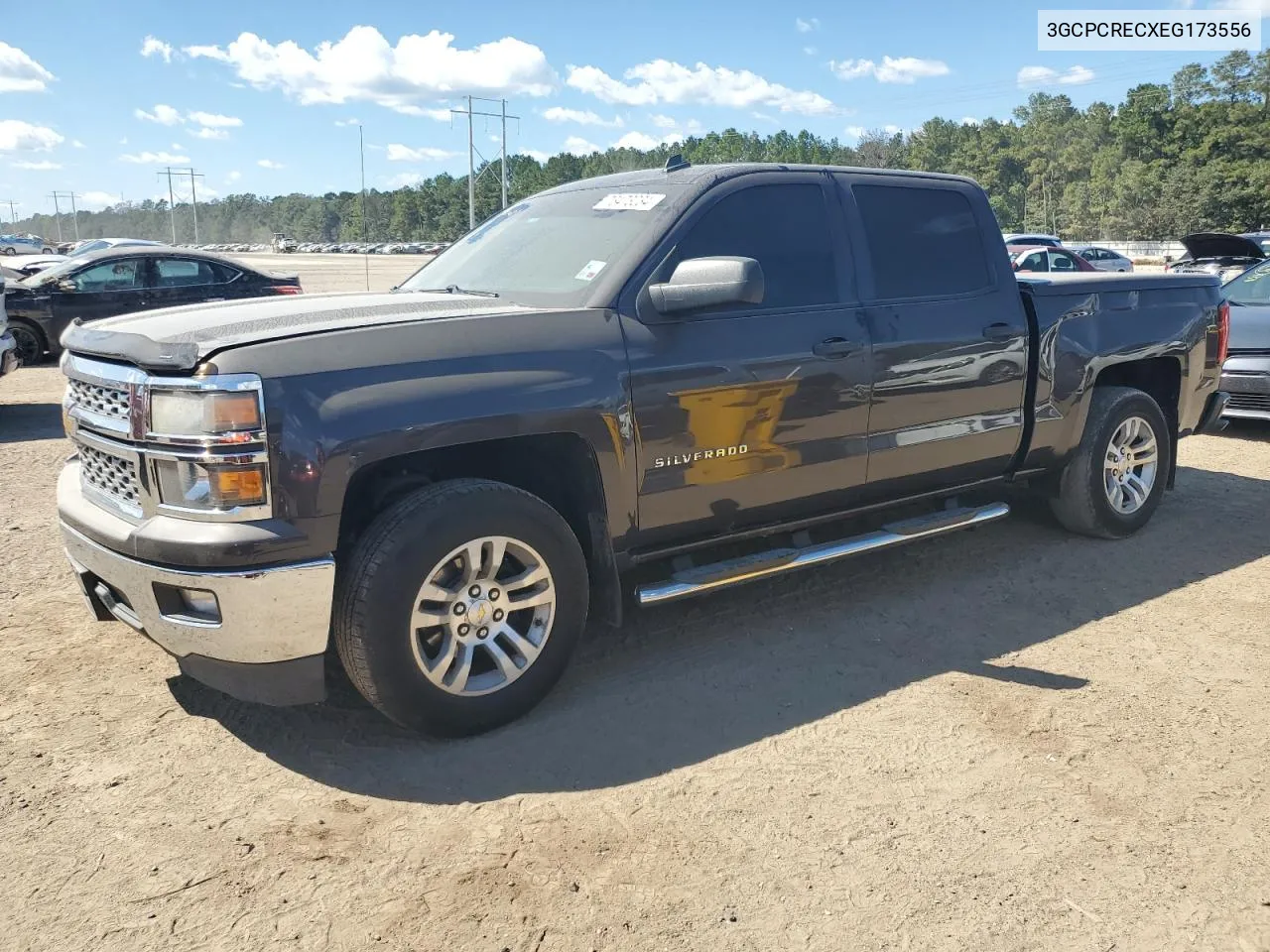 2014 Chevrolet Silverado C1500 Lt VIN: 3GCPCRECXEG173556 Lot: 73473234