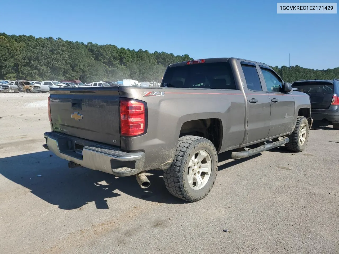 2014 Chevrolet Silverado K1500 Lt VIN: 1GCVKREC1EZ171429 Lot: 73507014