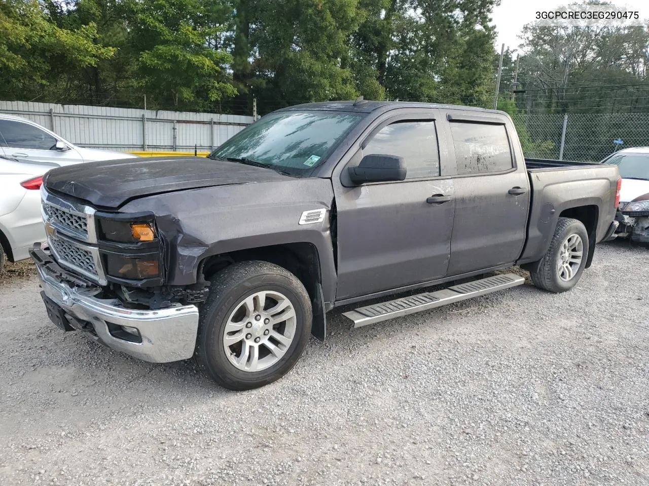 2014 Chevrolet Silverado C1500 Lt VIN: 3GCPCREC3EG290475 Lot: 73564954