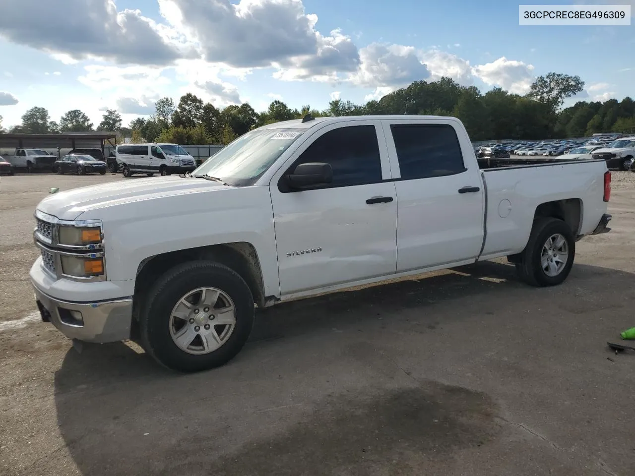 2014 Chevrolet Silverado C1500 Lt VIN: 3GCPCREC8EG496309 Lot: 73578944