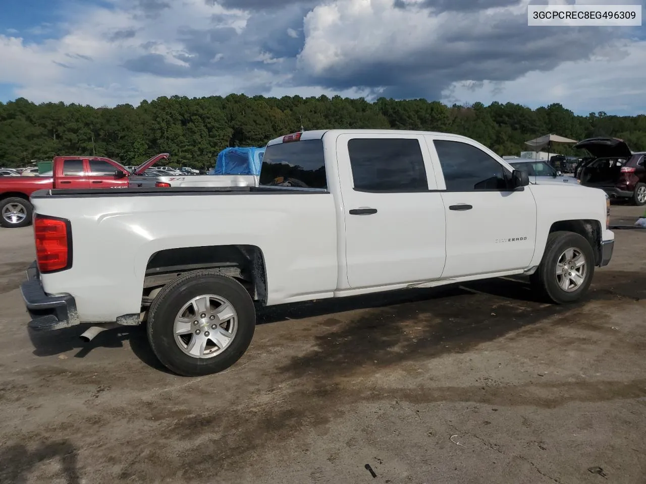 2014 Chevrolet Silverado C1500 Lt VIN: 3GCPCREC8EG496309 Lot: 73578944