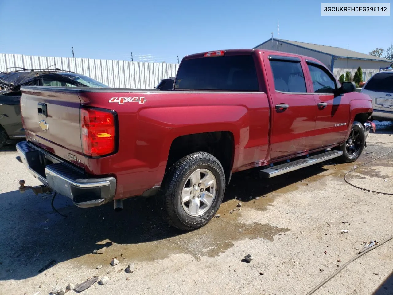 2014 Chevrolet Silverado K1500 Lt VIN: 3GCUKREH0EG396142 Lot: 73606684