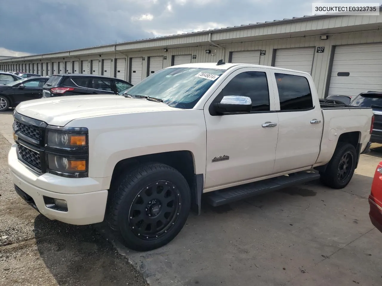 2014 Chevrolet Silverado K1500 High Country VIN: 3GCUKTEC1EG323735 Lot: 73648614