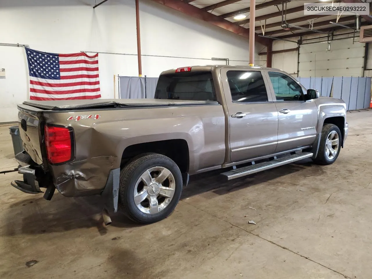 2014 Chevrolet Silverado K1500 Ltz VIN: 3GCUKSEC4EG293222 Lot: 73697334