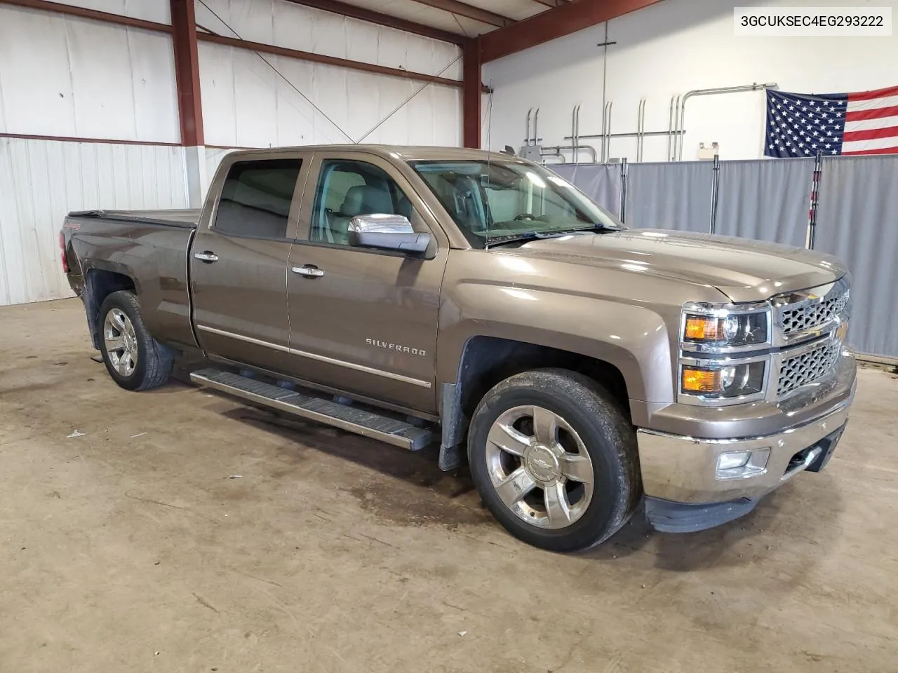 2014 Chevrolet Silverado K1500 Ltz VIN: 3GCUKSEC4EG293222 Lot: 73697334