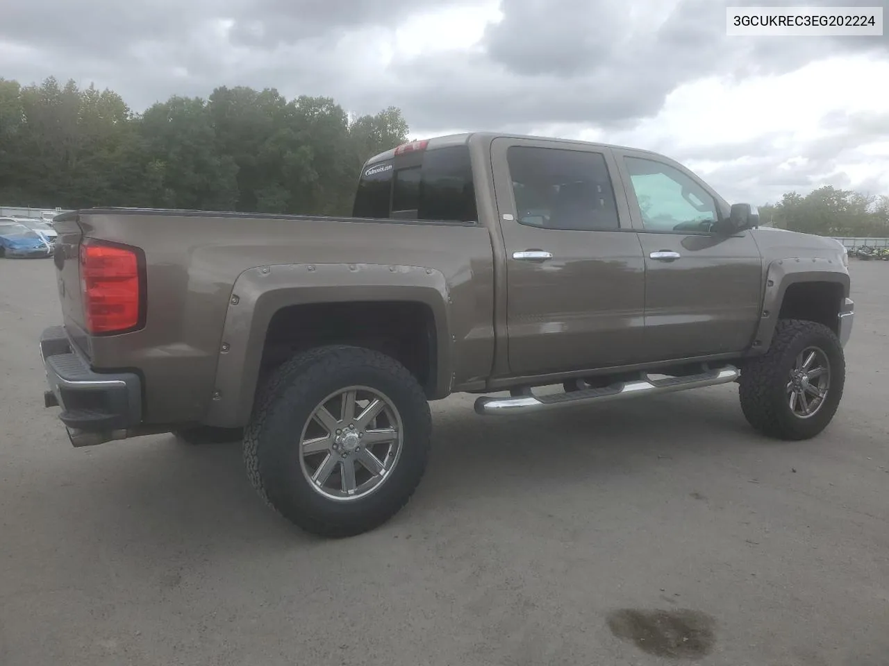 2014 Chevrolet Silverado K1500 Lt VIN: 3GCUKREC3EG202224 Lot: 73706644