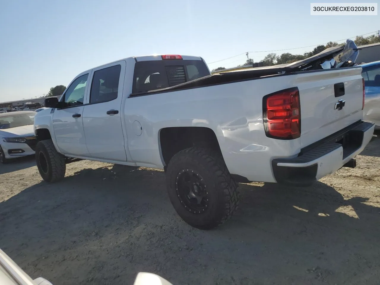 2014 Chevrolet Silverado K1500 Lt VIN: 3GCUKRECXEG203810 Lot: 73709614