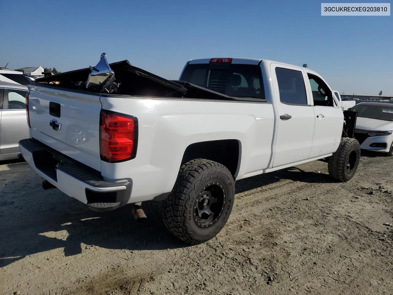 3GCUKRECXEG203810 2014 Chevrolet Silverado K1500 Lt