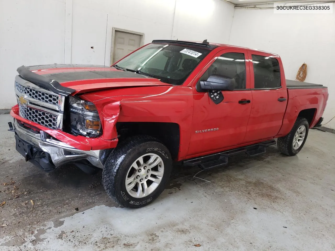 2014 Chevrolet Silverado K1500 Lt VIN: 3GCUKREC3EG338305 Lot: 73741014