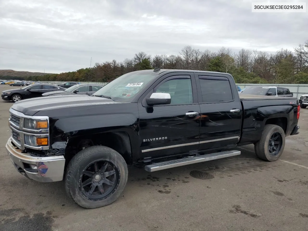 2014 Chevrolet Silverado K1500 Ltz VIN: 3GCUKSEC3EG295284 Lot: 73756764