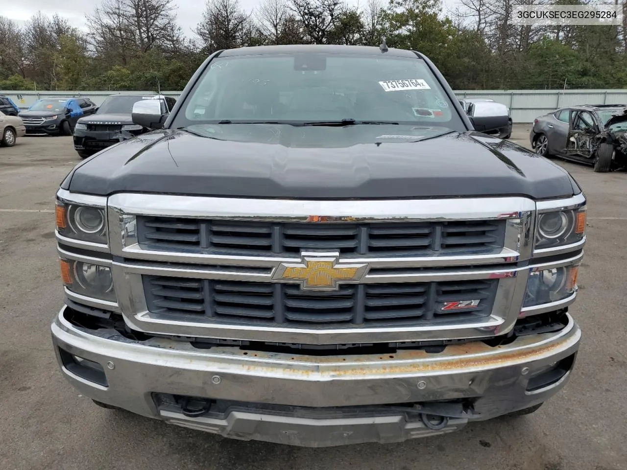 2014 Chevrolet Silverado K1500 Ltz VIN: 3GCUKSEC3EG295284 Lot: 73756764