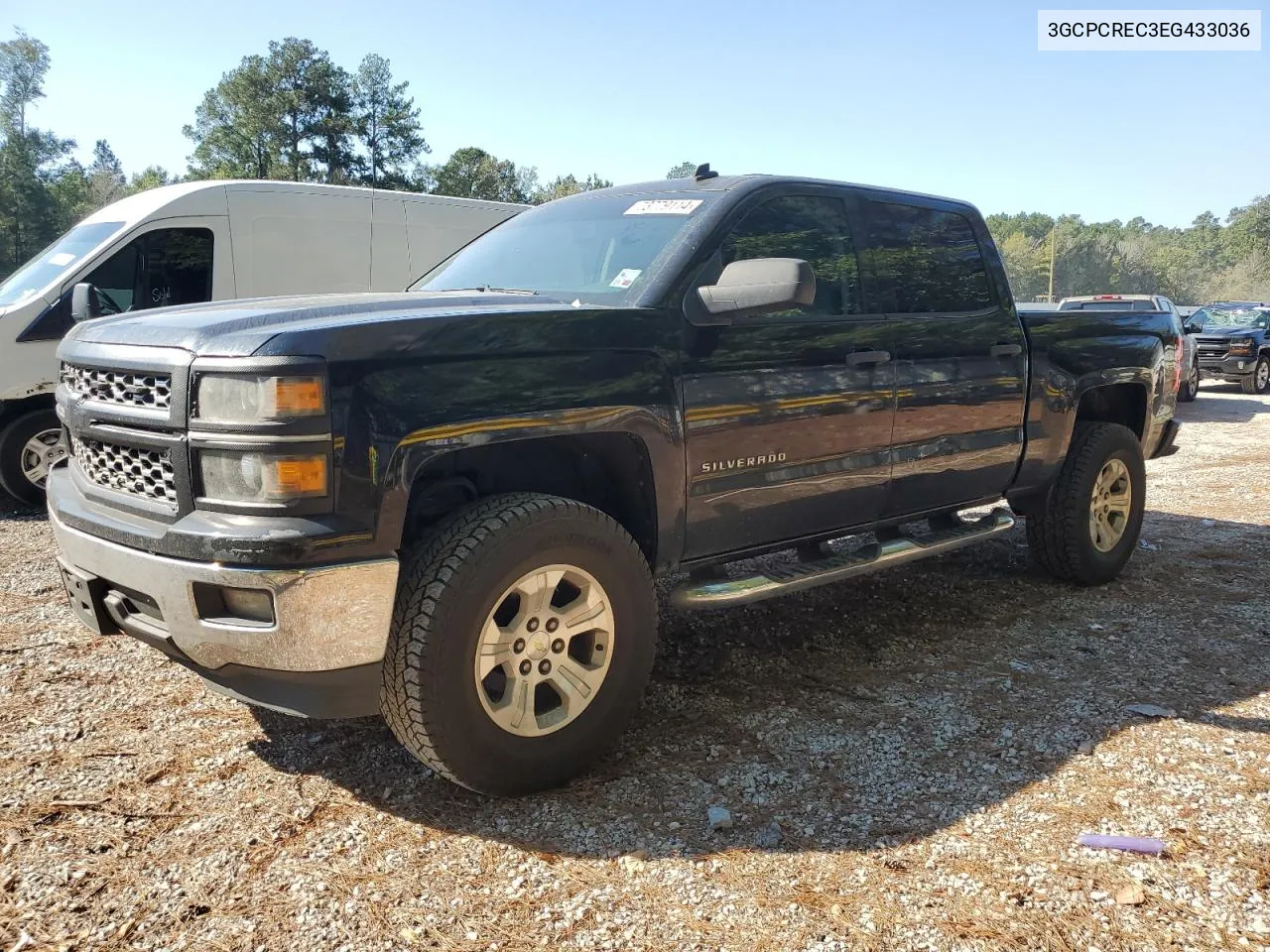 2014 Chevrolet Silverado C1500 Lt VIN: 3GCPCREC3EG433036 Lot: 73779114