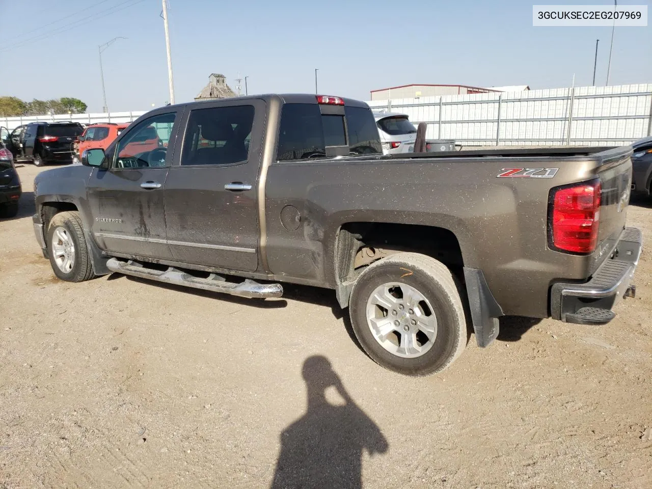 2014 Chevrolet Silverado K1500 Ltz VIN: 3GCUKSEC2EG207969 Lot: 73793254