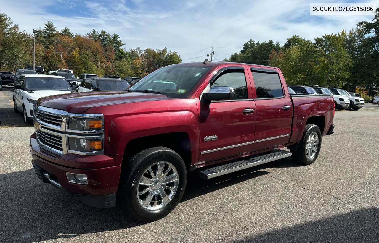 3GCUKTEC7EG515886 2014 Chevrolet Silverado K1500 High Country