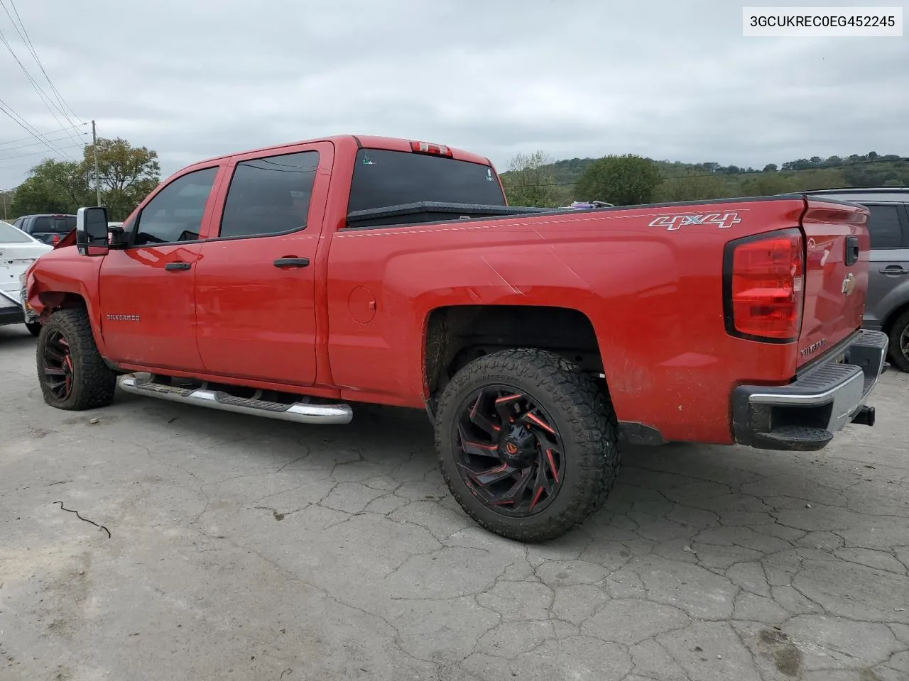 2014 Chevrolet Silverado K1500 Lt VIN: 3GCUKREC0EG452245 Lot: 74011144