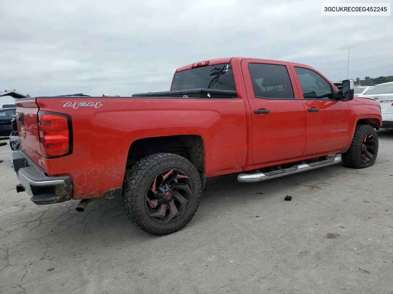 2014 Chevrolet Silverado K1500 Lt VIN: 3GCUKREC0EG452245 Lot: 74011144