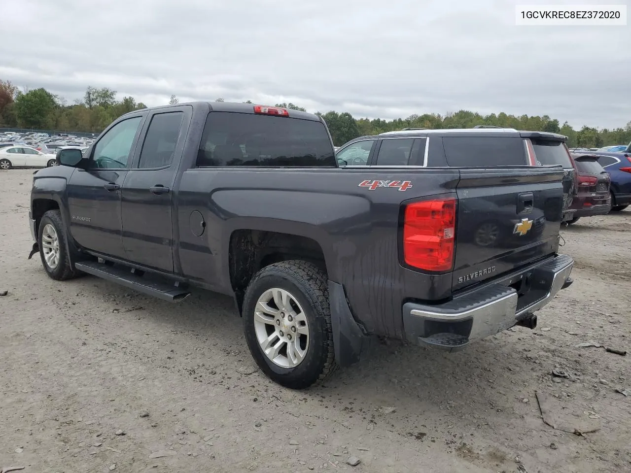 2014 Chevrolet Silverado K1500 Lt VIN: 1GCVKREC8EZ372020 Lot: 74041594