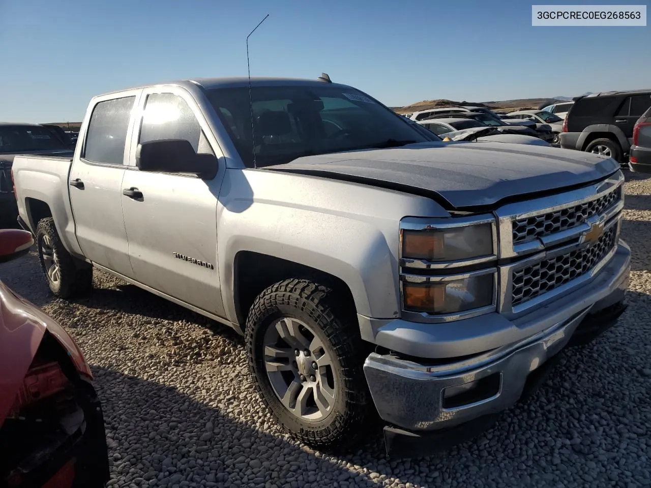 2014 Chevrolet Silverado C1500 Lt VIN: 3GCPCREC0EG268563 Lot: 74059124