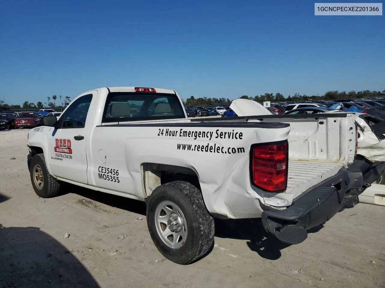 2014 Chevrolet Silverado C1500 VIN: 1GCNCPECXEZ201366 Lot: 74098954