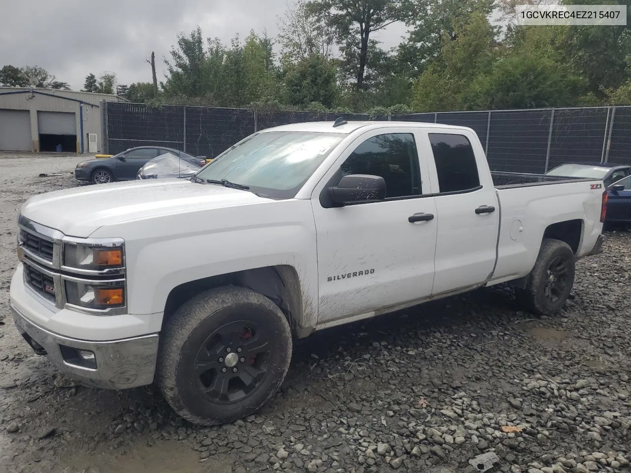 2014 Chevrolet Silverado K1500 Lt VIN: 1GCVKREC4EZ215407 Lot: 74138364