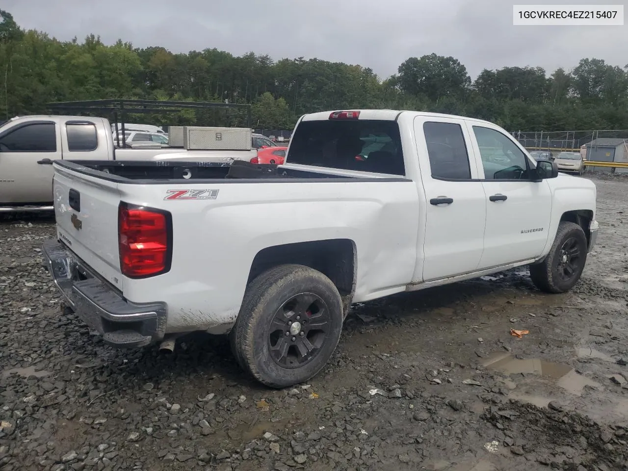 2014 Chevrolet Silverado K1500 Lt VIN: 1GCVKREC4EZ215407 Lot: 74138364