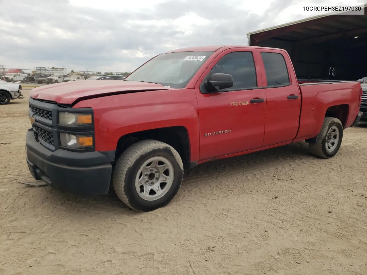 2014 Chevrolet Silverado C1500 VIN: 1GCRCPEH3EZ197030 Lot: 74245404