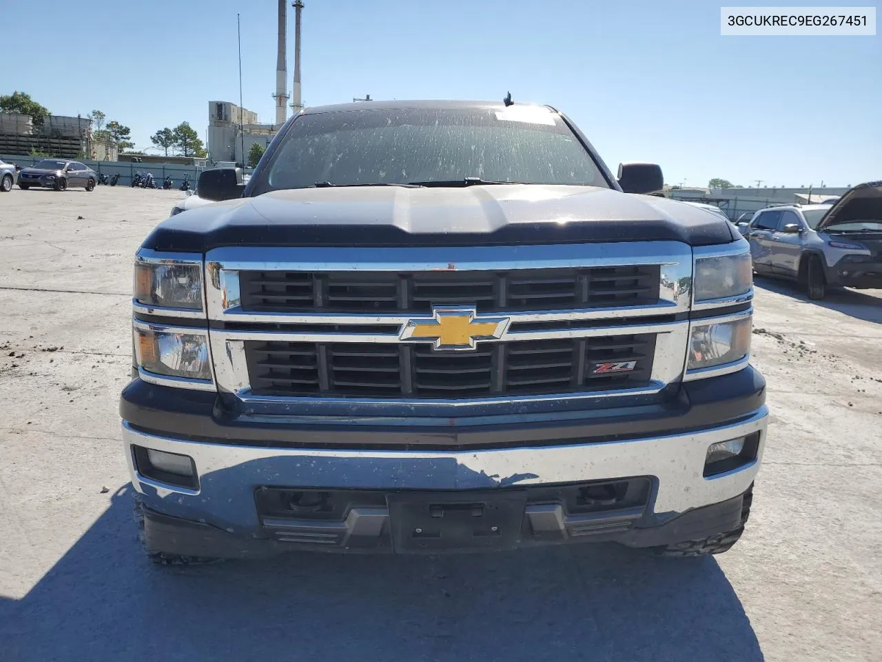 2014 Chevrolet Silverado K1500 Lt VIN: 3GCUKREC9EG267451 Lot: 74246784