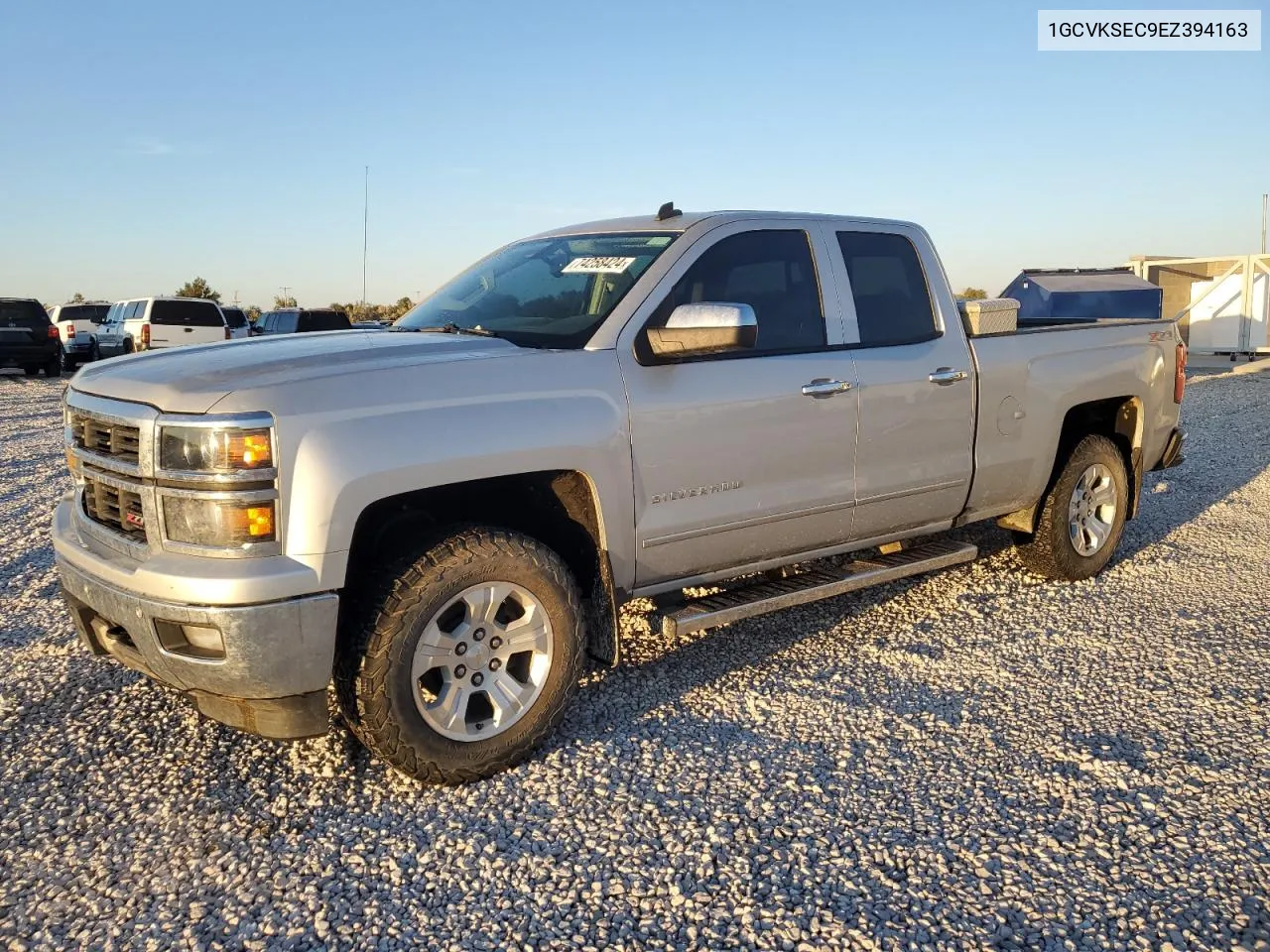 2014 Chevrolet Silverado K1500 Ltz VIN: 1GCVKSEC9EZ394163 Lot: 74258424