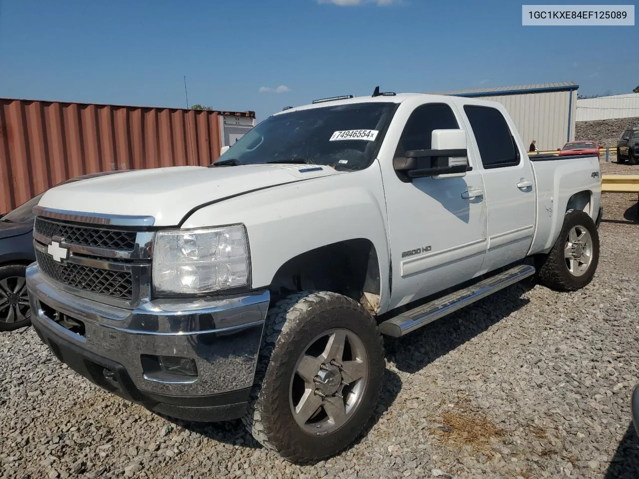 2014 Chevrolet Silverado K2500 Heavy Duty Lt VIN: 1GC1KXE84EF125089 Lot: 74946554