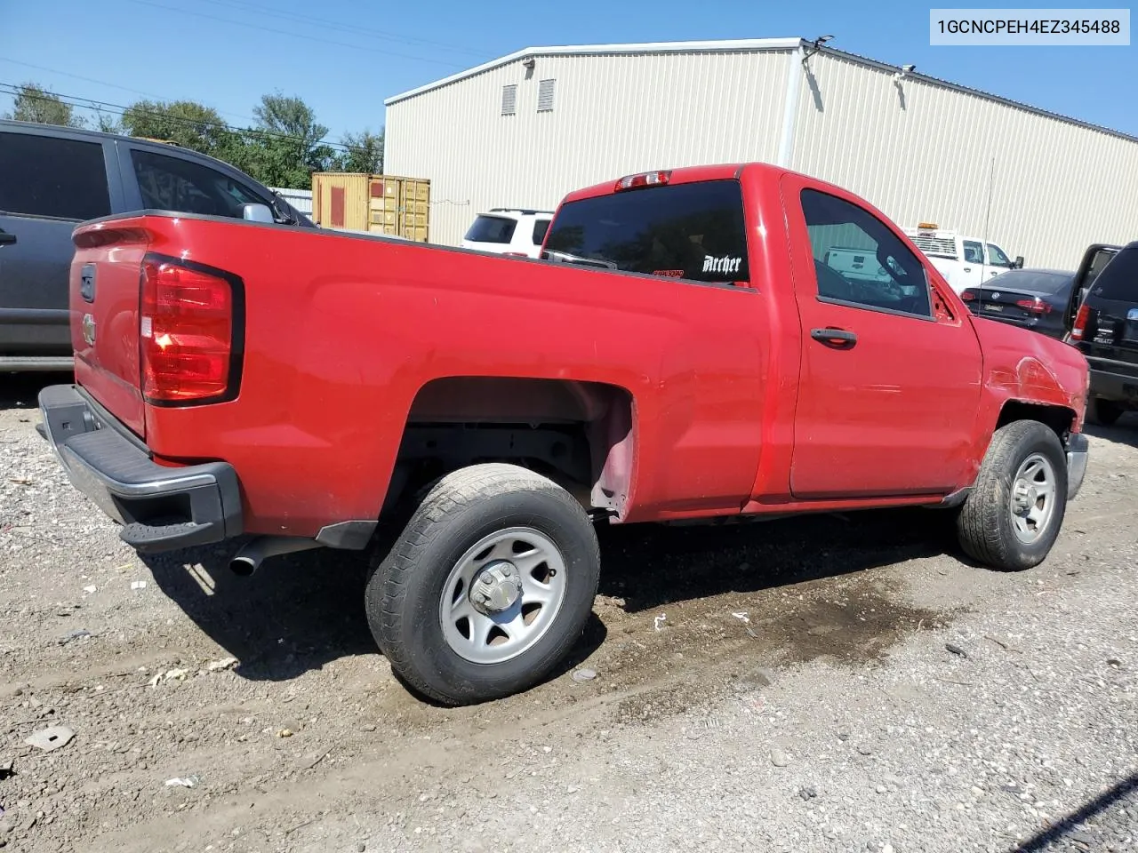 2014 Chevrolet Silverado C1500 VIN: 1GCNCPEH4EZ345488 Lot: 74973374