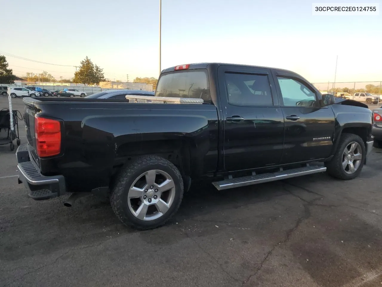 2014 Chevrolet Silverado C1500 Lt VIN: 3GCPCREC2EG124755 Lot: 75039484